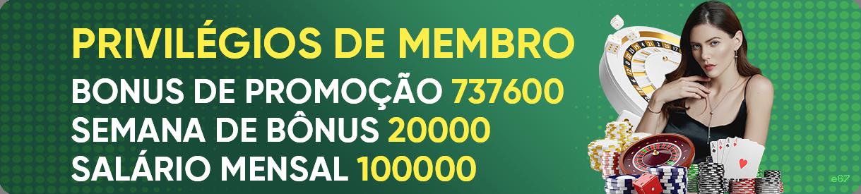 Benefícios da Conta e67